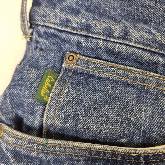 Cabela's Jeans Men's 38 x 30 Flannel Lined Straight Leg Medium Wash Denim Pants - Picture 8 of 10